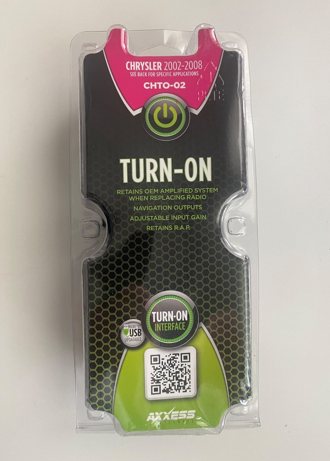 Axxess CHTO-02 2002-2008 Chrysler/Dodge/Jeep Turn On Amplifi