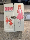 VTG Barbie's Little Sister Skipper Tan Case(CASE ONLY)1964 Carrying Case Vintage