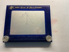BLUE Vintage OHIO ART Disney Toy Story ETCH A SKETCH World of Toys Works