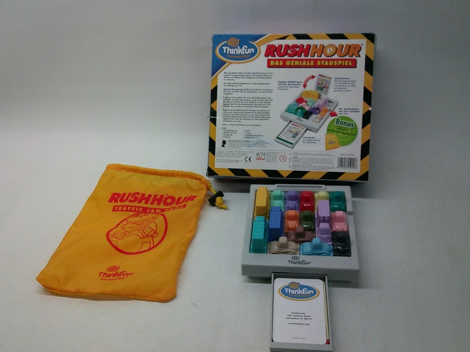 THINKFUN EVERYBODY PLAYS - RUSHHOUR - DAS GENIALE STAUSPIEL - MIT BONUS-BEUTEL - Bild 3 von 4