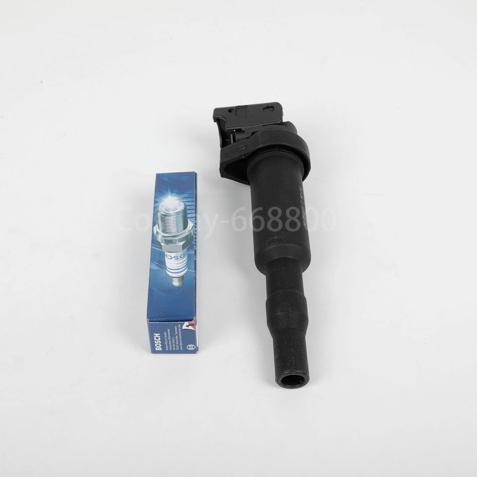 6X BOSCH Ignition Coils &Spark Plugs FR7NPP332 Fit for BMW E82 E90 E92 128i 328i Foto 4 de 4