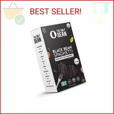 The Only Bean - Organic Black Bean Spaghetti Pasta - High Protein, Keto Friendly