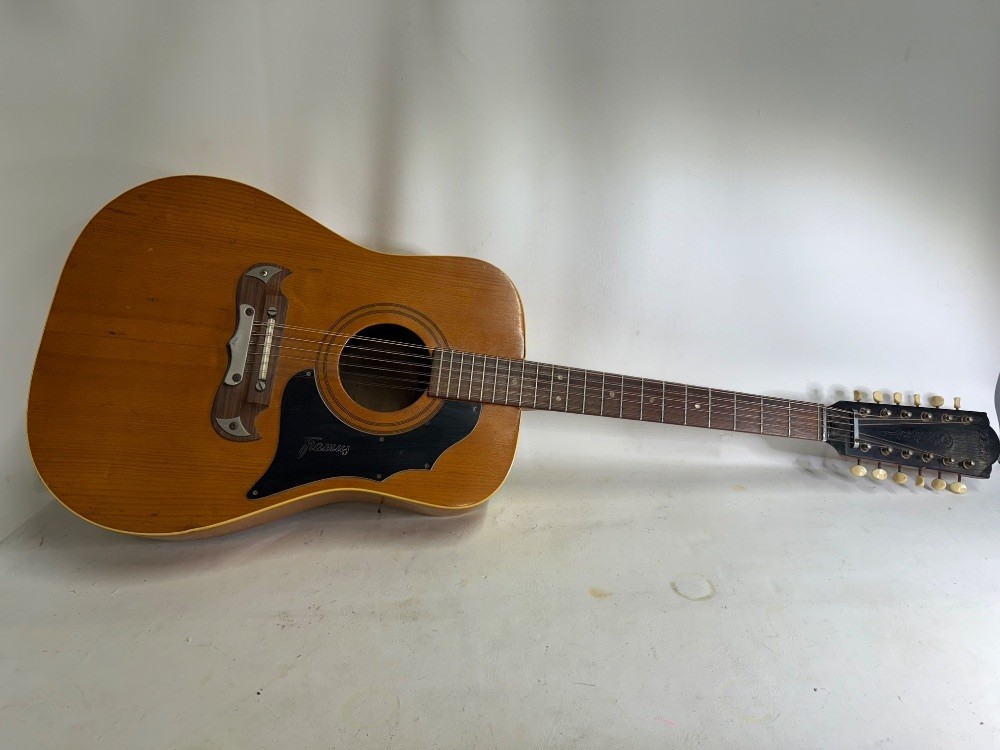 Vintage Framus Texan 12-String Acoustic Guitar | eBay