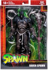 Figura de acción McFarlane Toys Spawn Raven Spawn 7" con accesorios