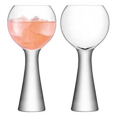 Weinballons 2er Set LSA Moya 550ml Klarglas Elegantes Geschirr Premium