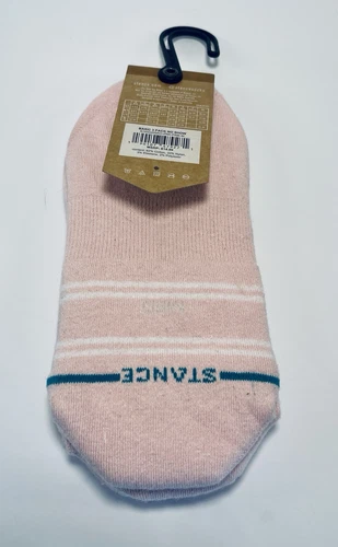 STANCE Basic 3 Pack No Show Casual Socks Pink Unisex Size Medium NWT - Picture 5 of 5