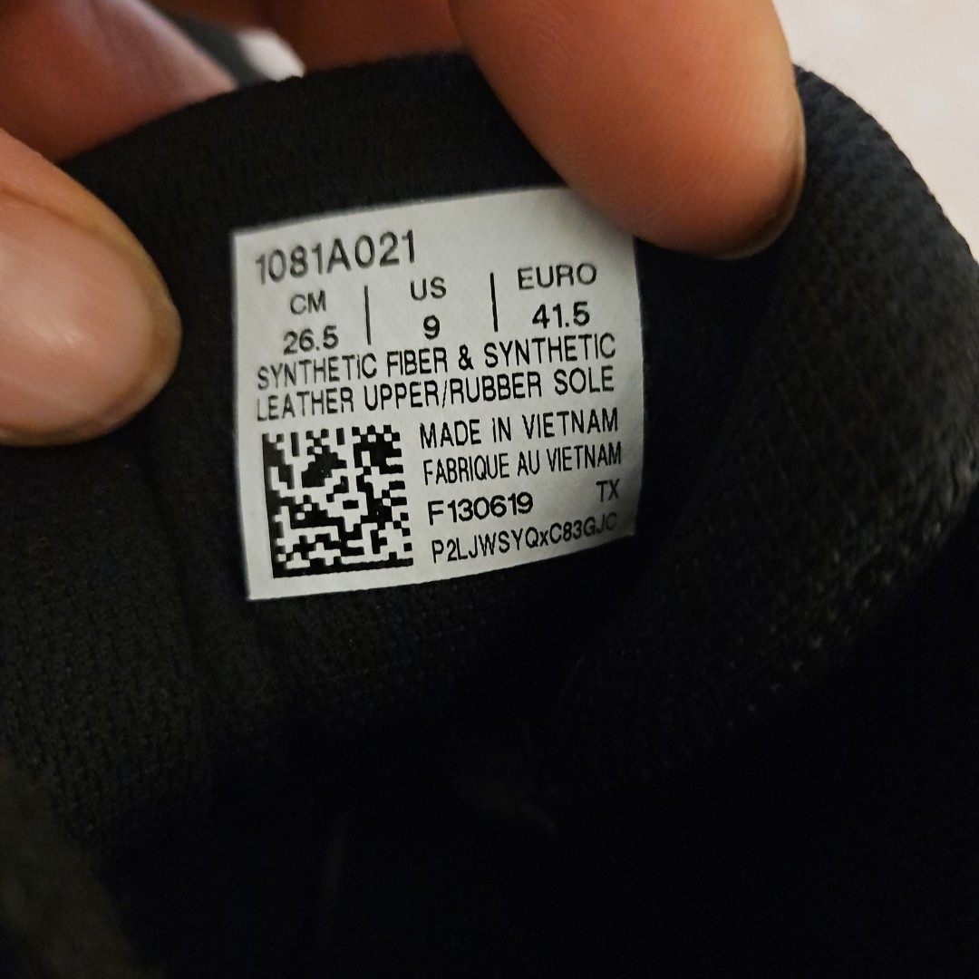 ASICS MEN'S MATFLEX 7 WRESTLING SHOES BLACK WHITE SIZE 9 thumbnail 5