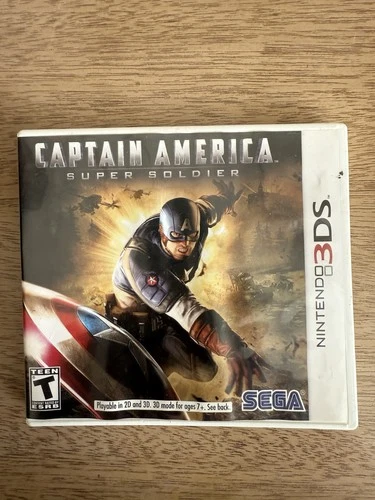 Captain America: Super Soldier (Nintendo 3DS, 2011)