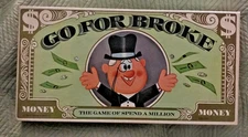 Go For Broke Board Game by Selchow & Righter  1965