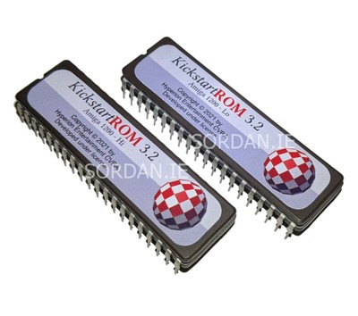 Neues Kickstart ROM 3.2.3 Amiga OS für Amiga 1200 + Profi Aufkleber 1058