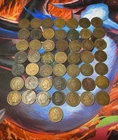 Indian Head Cent Full Roll Lot Of 50 Mixed Dates AG - VG Details