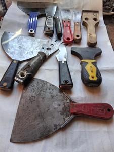 Sheetrock Spackle Knifes Group