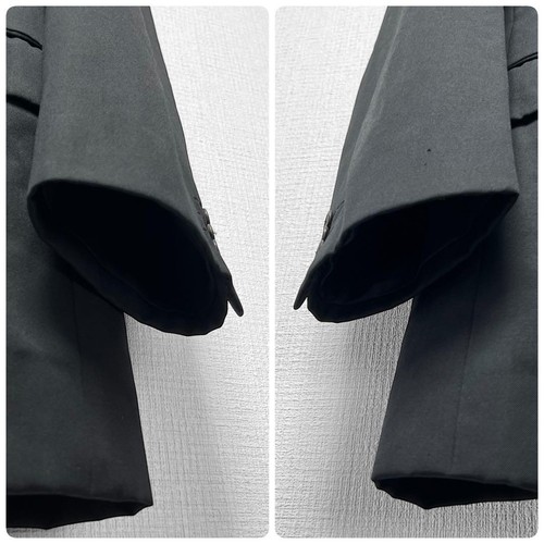 Issey Miyake Hombres 3B Chaqueta a Medida Traje Hombres Prendas Exteriores S Negro - Imagen 4 de 13