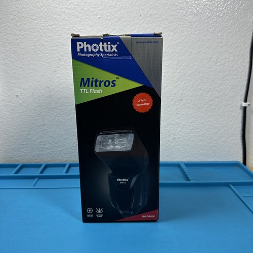 Phottix Mitros Shoe mount Flash Unit for Canon EOS DSLR Cameras With Box - Picture 2 of 10