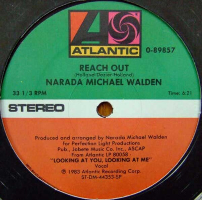 Narada Michael Walden - Reach Out / Shake It Off (12'')