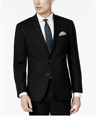 Black Stretch material Suits Designer Wedding Dinner Suits (Jacket+Vest+Pants)