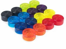 16 Pcs Guitar Effects Footswitch Topper Foot Nail Cap Pedal Topper Pad Cover