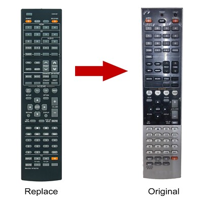 RAV334 WT92700 Remote Control Fit for Yamaha AV Receiver HTR-4063 HTR-4063BL