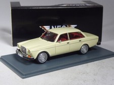 (KI-11-38) Neo Scale Models 43108 Volvo 164 bianco perla in scala 1:43 in confezione originale