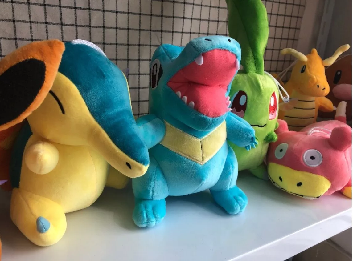 PELUCHE GRANDE POKEMON CYNDAQUIL COLLEZIONISMO POCKET MONSTER 20
