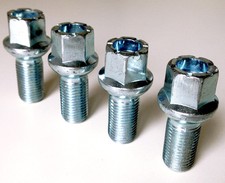 Rad Stecker Schrauben M14 X 1.5 17mm Sechskant 27mm Gewinde Kugelbund Sitz.