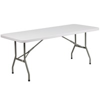 Flash Furniture 30''w X 72''l Granite White Plastic Folding Table on sale Flash Furniture 30''w X 72''l Granite White Plastic Folding Table on sale