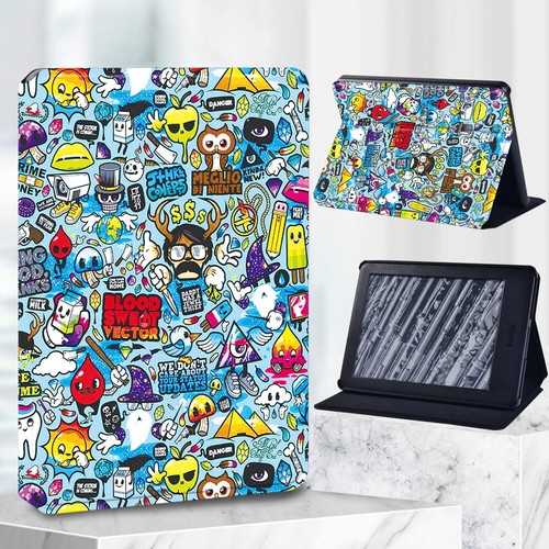 Colorful Leather Stand Cover Case For Amazon Kindle 11th Generation 2022(C2V2L3) - Picture 12 of 38