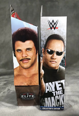 WWE Elite The Rock Dwayne Johnson Collectors Edition & Rocky