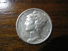 1942 "Mercury" Liberty Dime VF/XF!