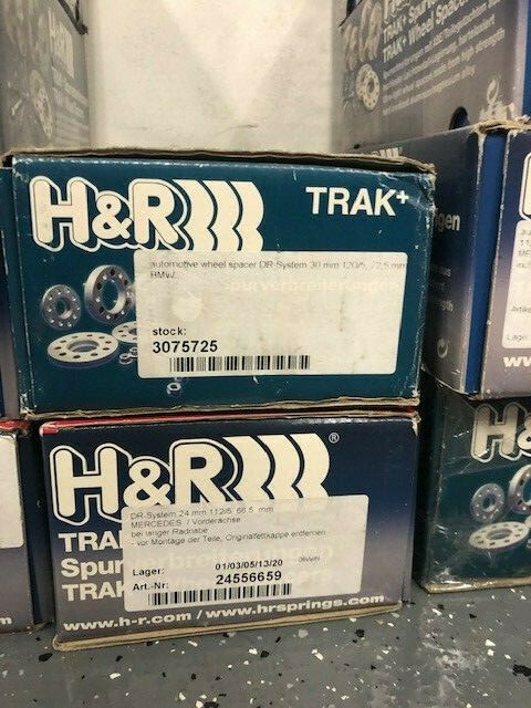 H&R TRAK+ Wheel Spacers Lot: BMW, Mercedes, Ferrari, Maserati, MCC/Smart (NIB)