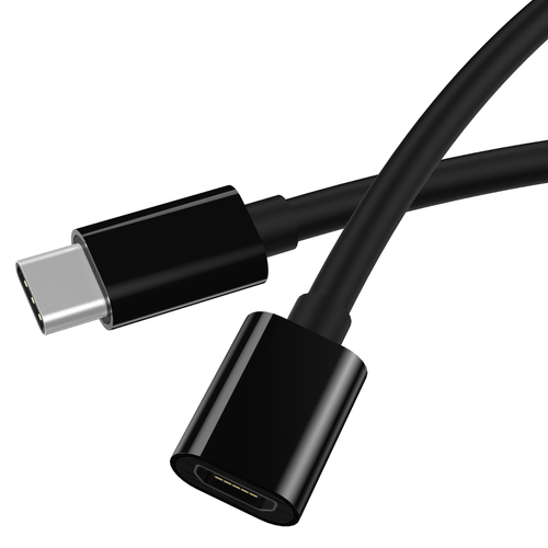 MICRO USB to USB-C TYPE C MALE BLACK ADAPTOR CONVERTER FOR SAMSUNG S20 S21 S22 - Picture 2 of 8