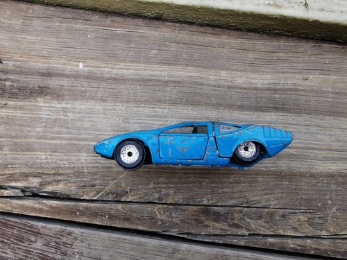 VINTAGE POLITOYS M 14 ALFA ROMEO ITAL DESIGN IGUANA MADE IN MEXICO 1/43 - Picture 10 of 15