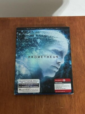 Prometheus (BLU-RAY/DVD, 2012, 2-Disc set, Ultra Violet, includes Digital Copy)