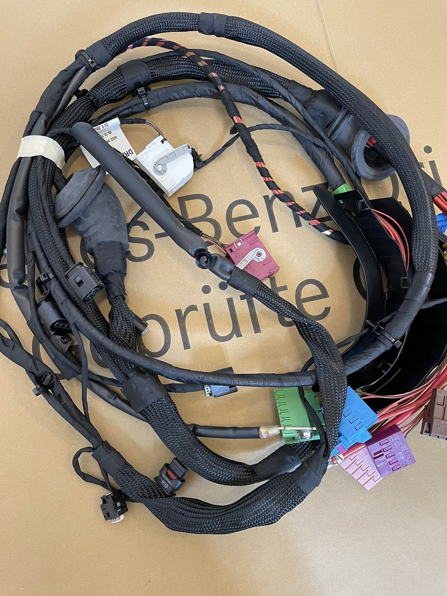 Mercedes Benz 222 S Class Engine Bay Body Wiring Harness New OEM 