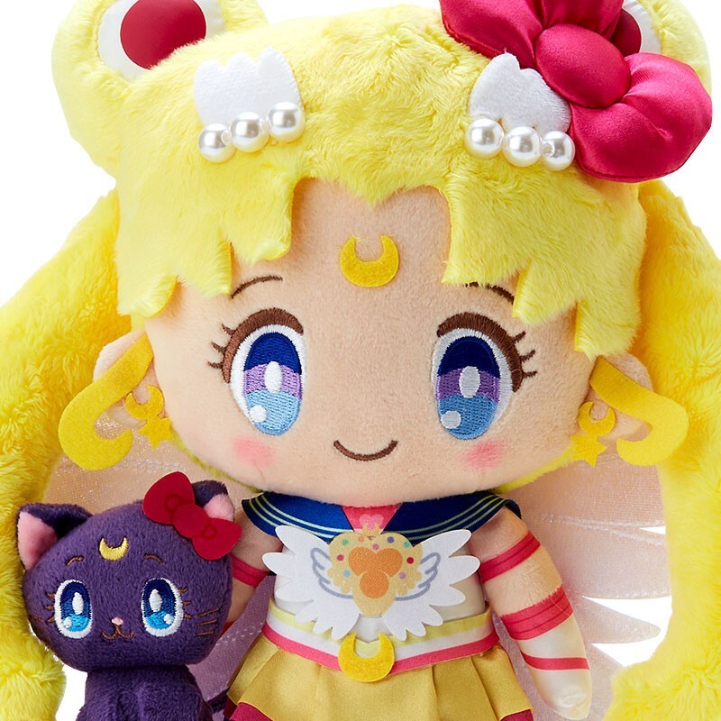 Sanrio × Sailor Moon Cosmos Plush doll Eternal Sailor & Luna Moon