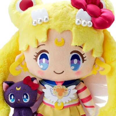 Sanrio × Sailor Moon Cosmos Plush doll Eternal Sailor & Luna Moon
