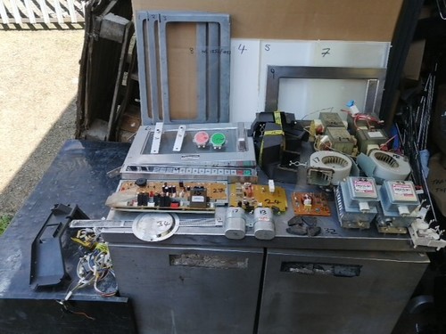 NO490 Panasonic NE1856 MIKROWELLENHERDE ERSATZTEILE, TRANSFORMATOR, MAGNETRON, KONDENSATOR