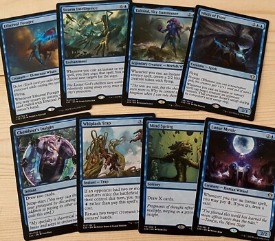 Spellslinger Deck Staples - Blue Instant Commander 2020 Magic MTG X8 Card  NM