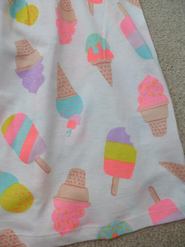 Girls H&M DRESS 4-5yrs 5-6yrs BNWT NEXT SUMMER 100% Cotton ICE CREAM LOLLY - Picture 5 of 7