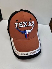 Texas Longhorn Hat/Cap Adjustable Rare, Great Condition Nice Hat