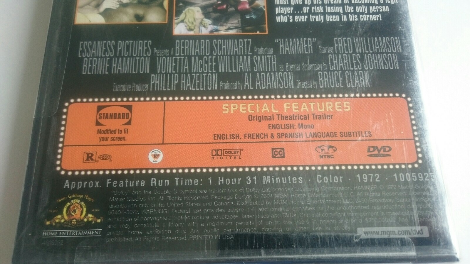 Hammer (DVD, 1972) for sale online eBay