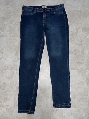 Aeropostale Jeans Womens Size XL Skinny Blue DENIM Stretch