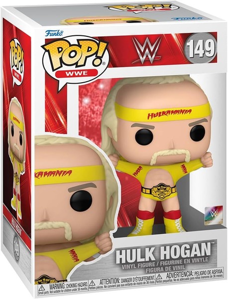 Hulk Hogan Mit GüRtel (Wrestling) POP WWE #149 Vinyl Figur Funko-image