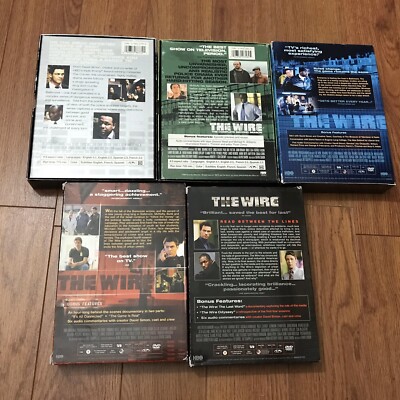 The Wire HBO Complete Series DVD Box Sets Seasons 1-5 Season 1 2 3