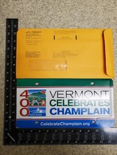 VERMONT VT LICENSE PLATE CELEBRATE LAKE CHAMPLAIN 400 YEAR ANNIVERSARY MINT NOS