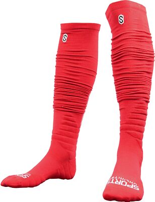 Sports Unlimited Gameday Drip Scrunch Football Socks, Youth & Adult, New
