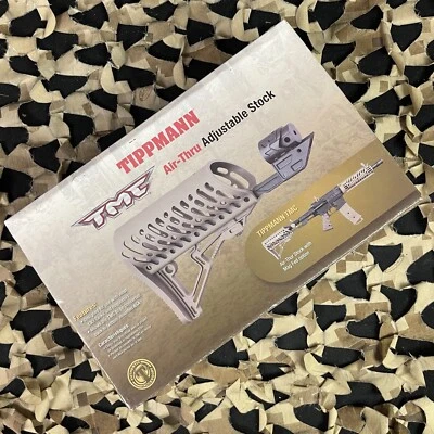 NEW Tippmann TMC Air-Thru Adjustable Stock - Tan