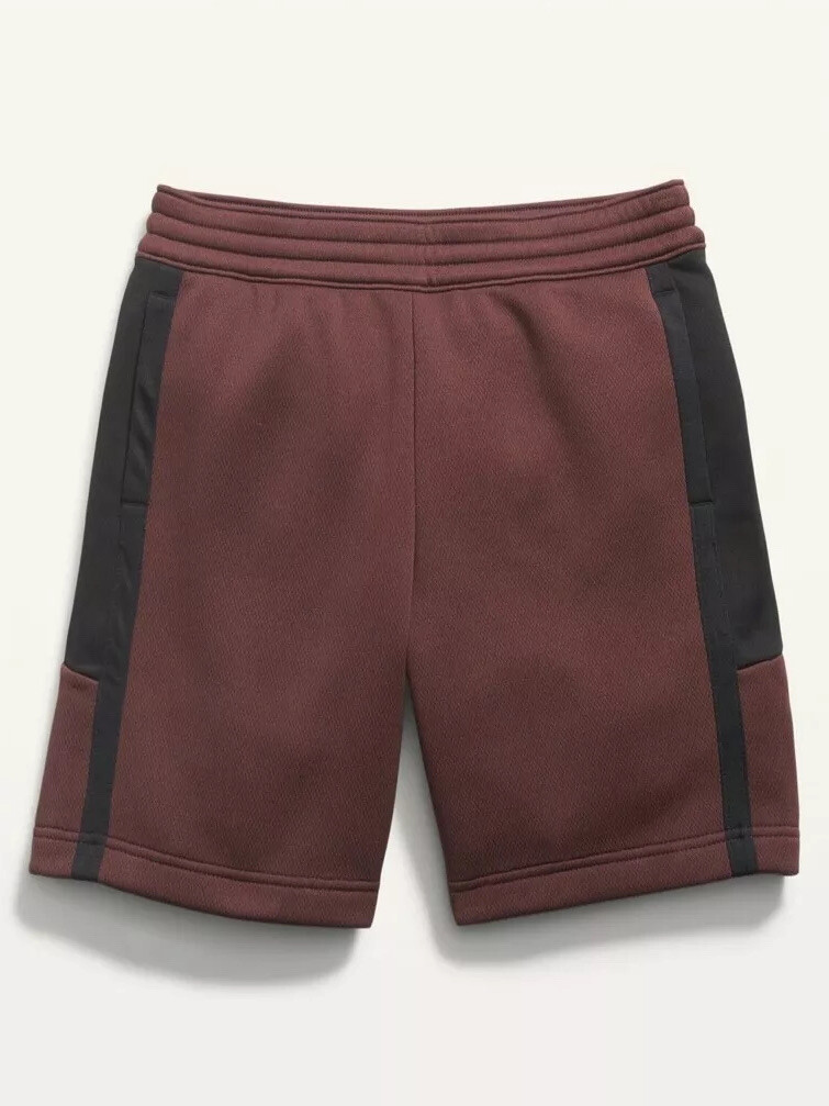 Old Navy Kid Boy Active Color Block Techie Fleece Performance Shorts Size  XS (5)