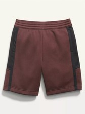 Old Navy Kid Boy Active Color Block Techie Fleece Performance Shorts Size XS 5 
