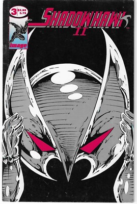 Comic Shadowhawk II Nr.3 mit dem Ausklappcover und Mini Comic im Heft